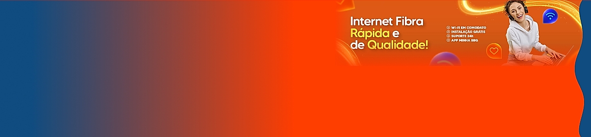 Imagem promocional da BBG com destaque para internet fibra óptica