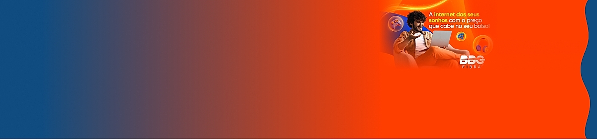 Imagem promocional da BBG com destaque para internet fibra óptica